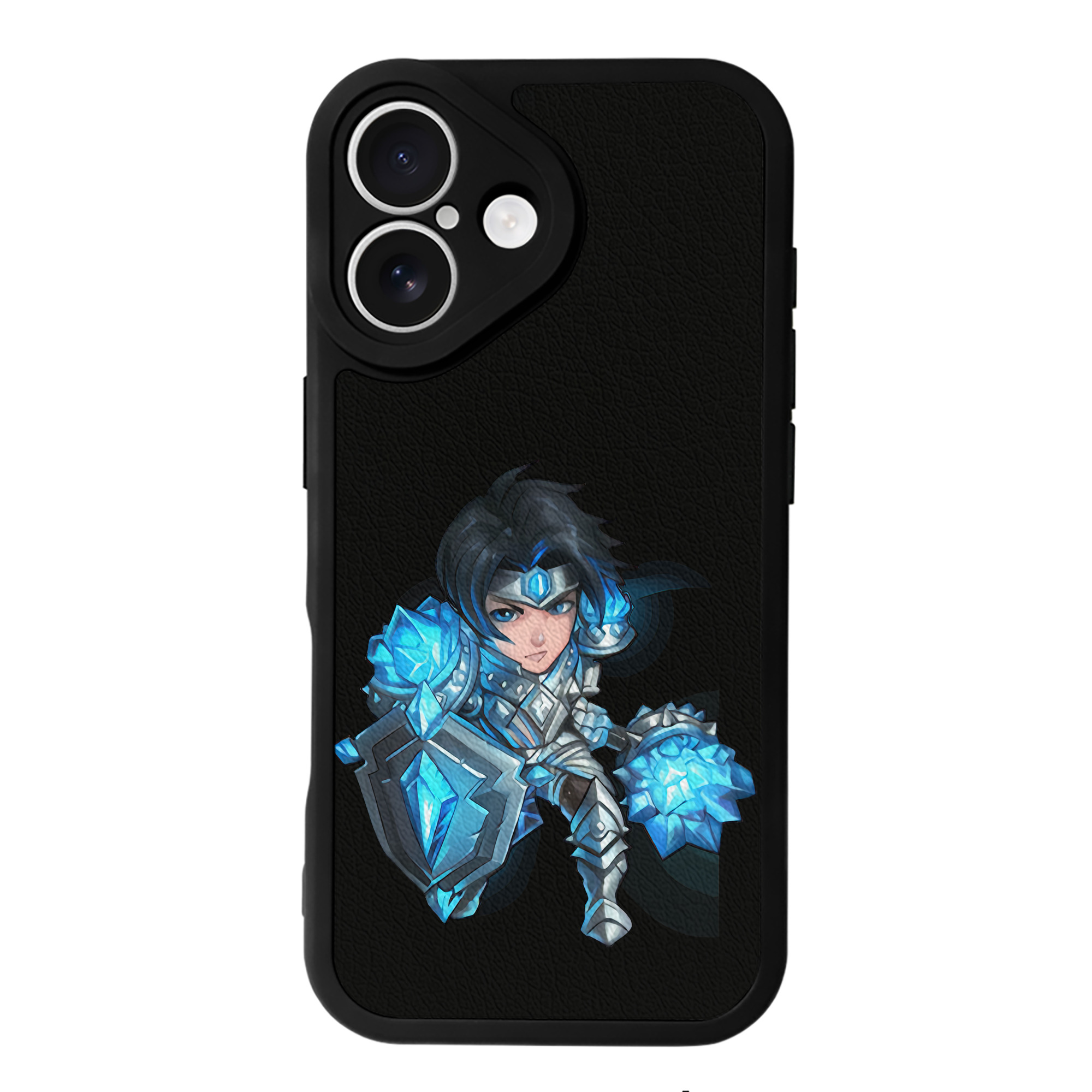 （画像用） リーグ・オブ・レジェンド League of Legends LOL 【iPhone 16シリーズ対応】シリコンスマホケース（レザー調） 材質：シリコン